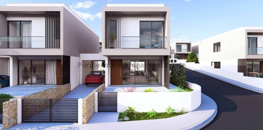 Вилла с 3 спальнями в Пафос,  № 39189