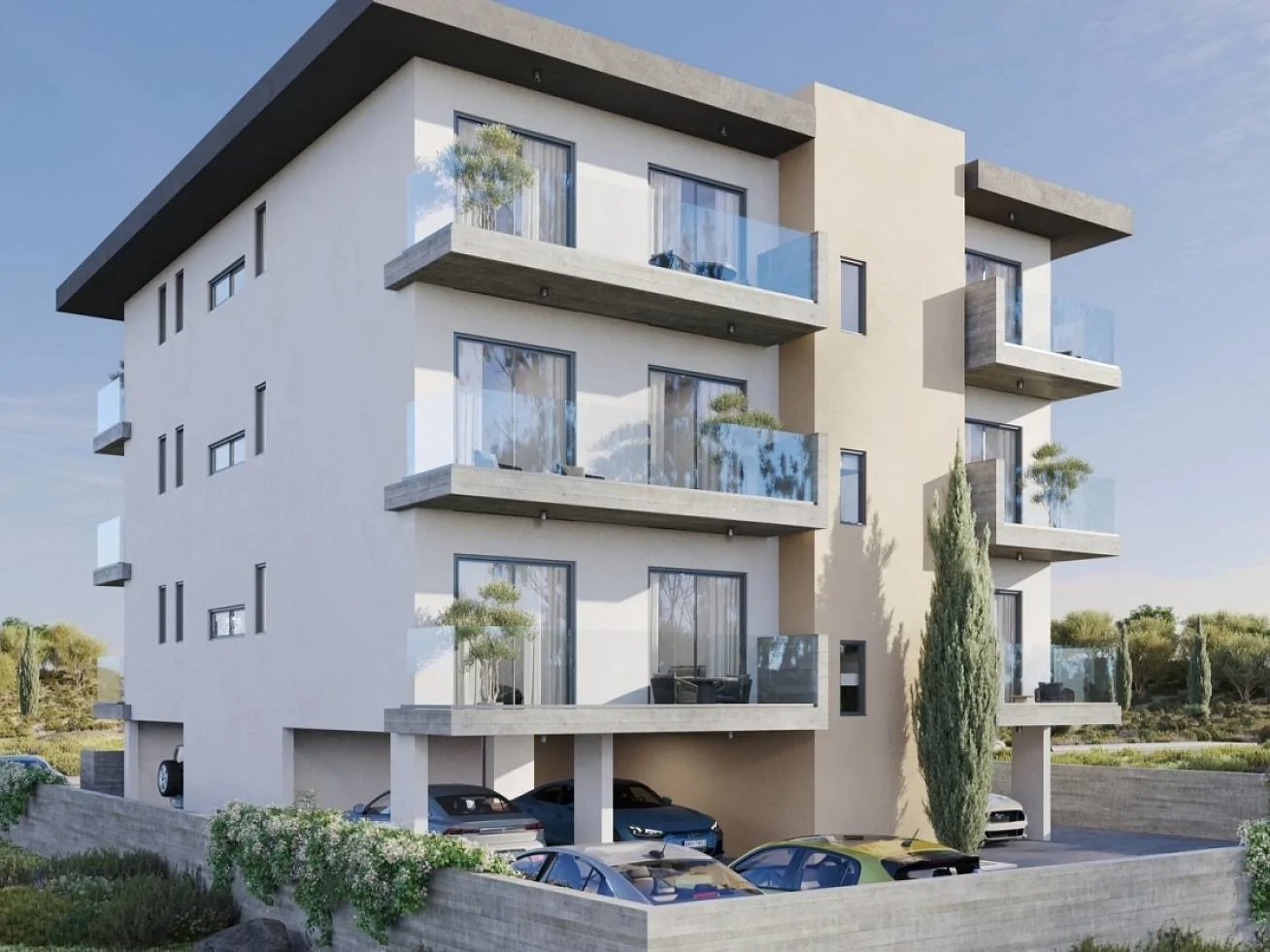 1 dormitorio Apartamento en Kato Paphos, Paphos, Chipre No. 4930