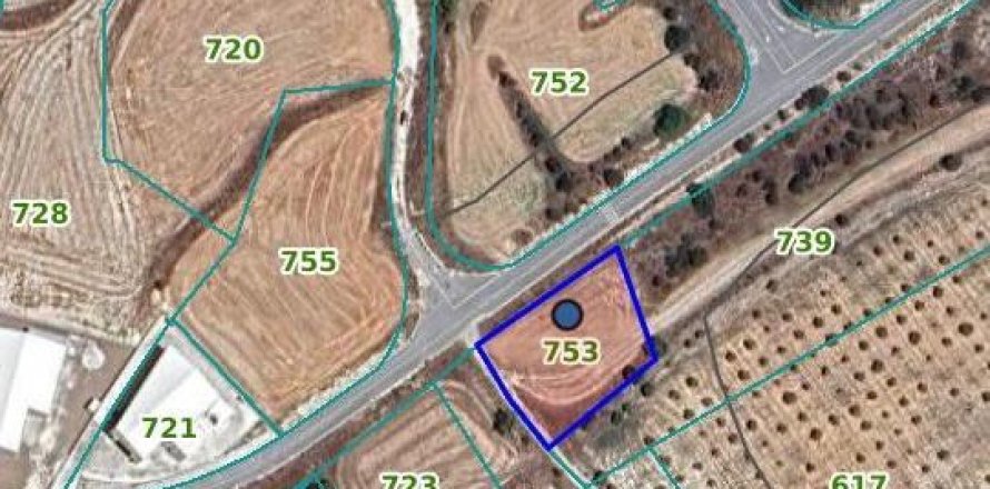 1227m2 Land in Larnaka,  No. 56833
