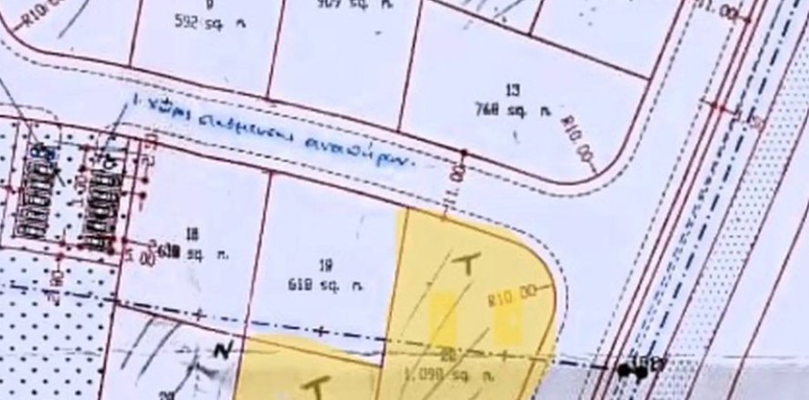 Земельный участок 620м2 в Пила, Ларнака,  № 56834