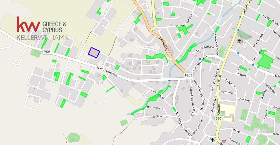 Земельный участок 546м2 в Цери, Никосия, Кипр № 56831