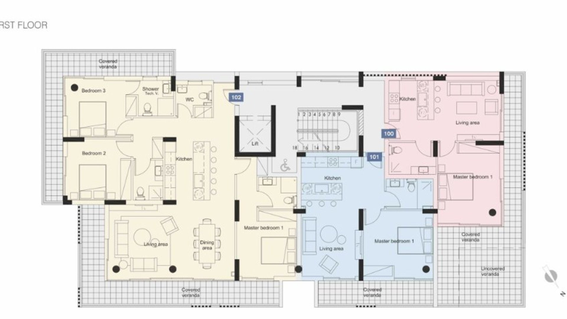 3 chambres Appartement à Kato Paphos, Paphos, Chypre No. 28336