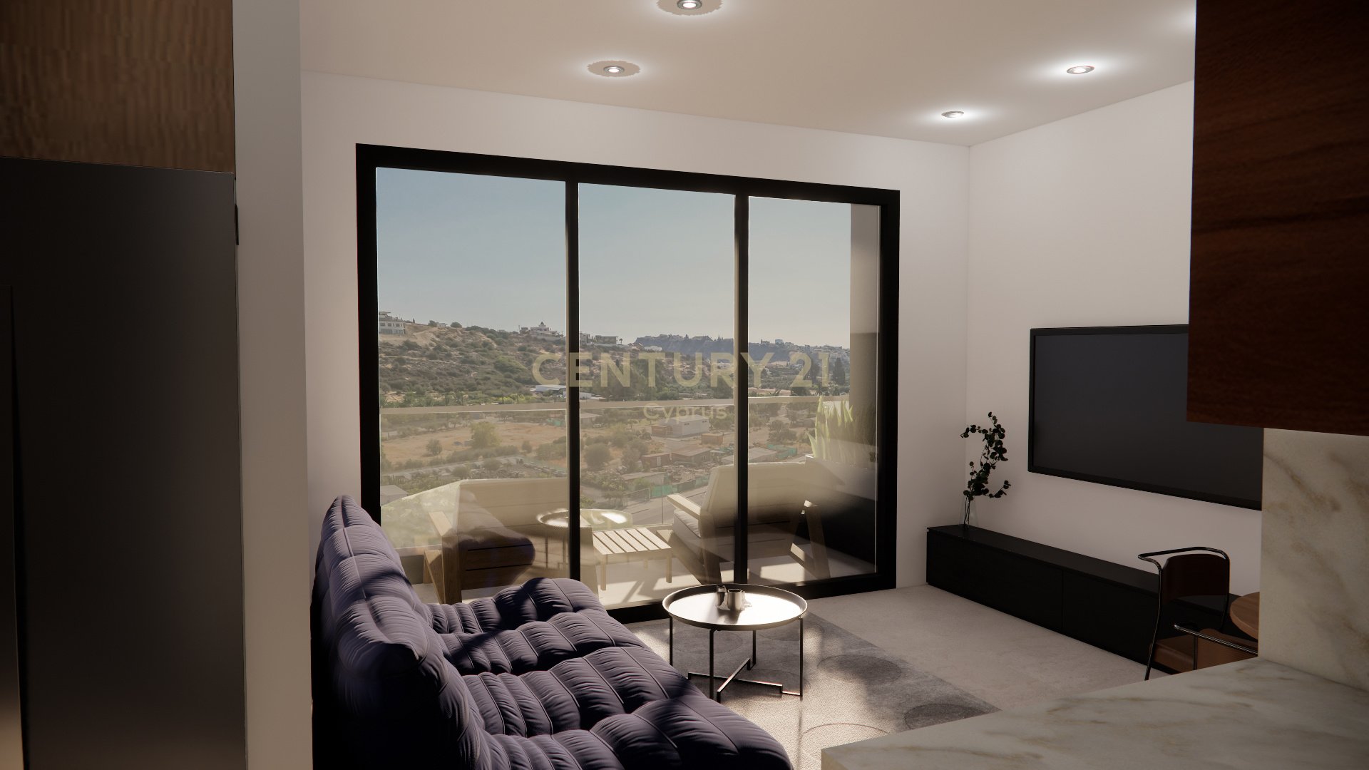2 dormitorios Ático en Mesovounia, Germasogeia, Limassol, Chipre No. 53578