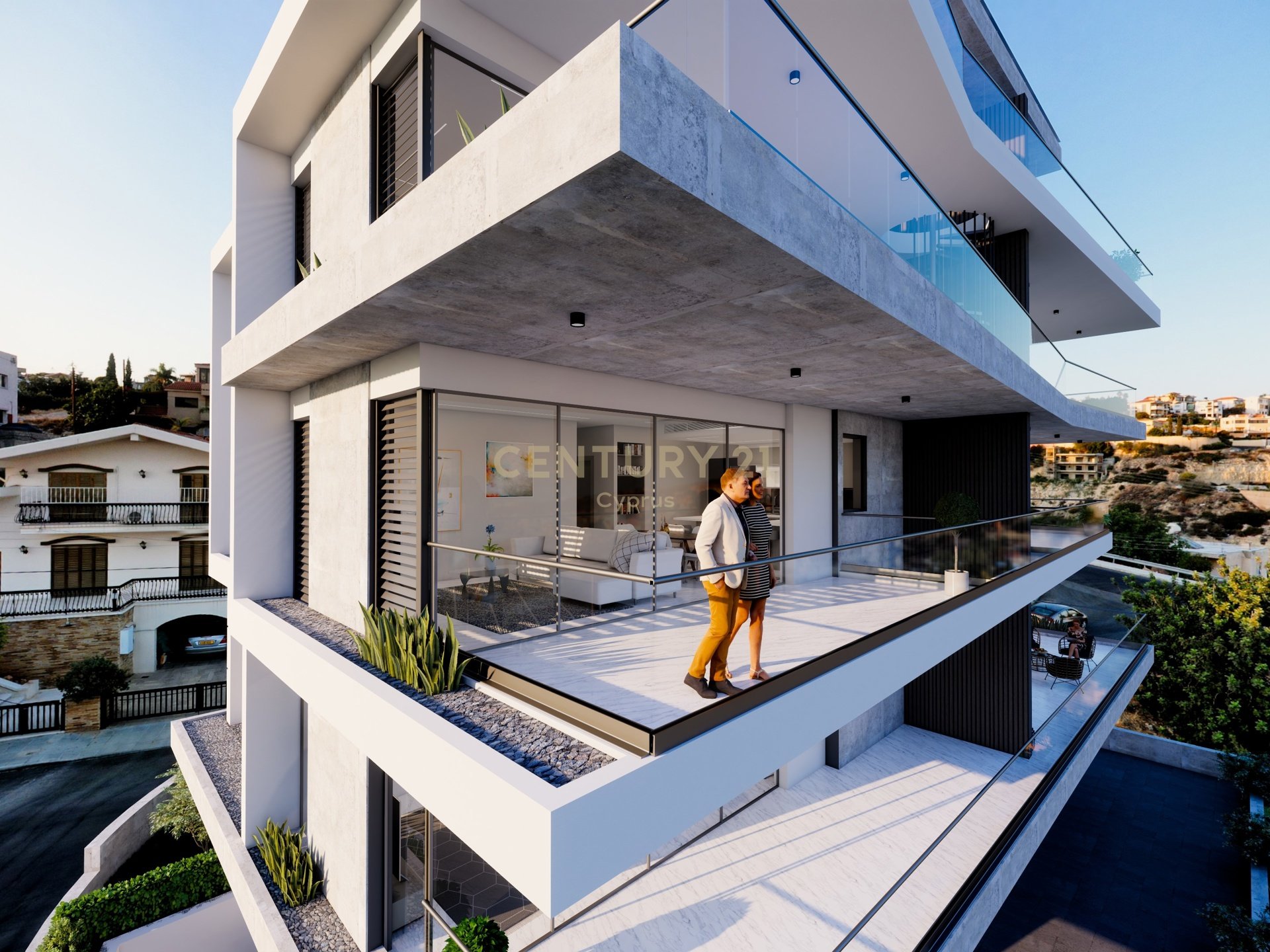 3 chambres Penthouse à Limassol, Chypre No. 56078