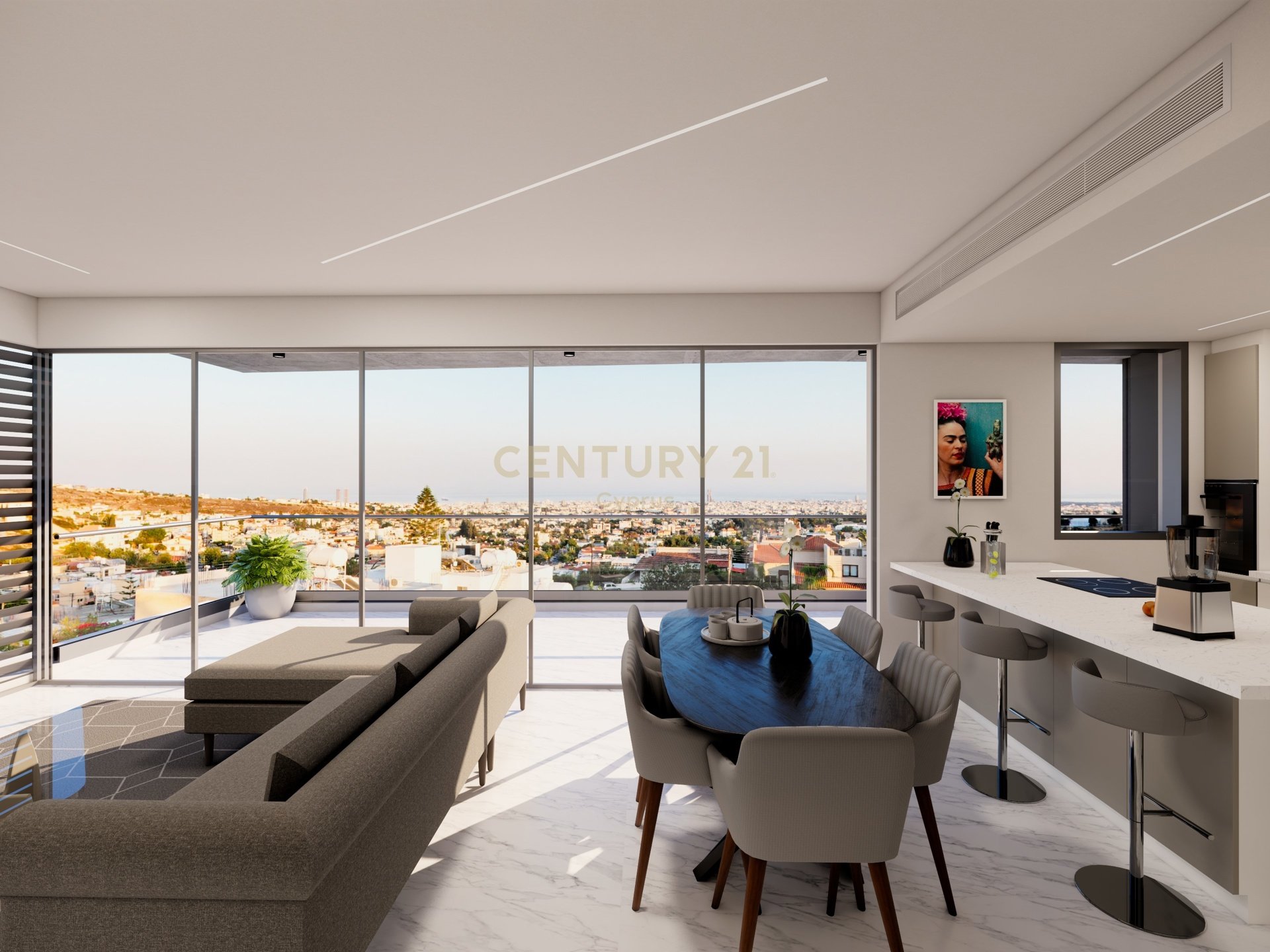 3 chambres Penthouse à Limassol, Chypre No. 56078