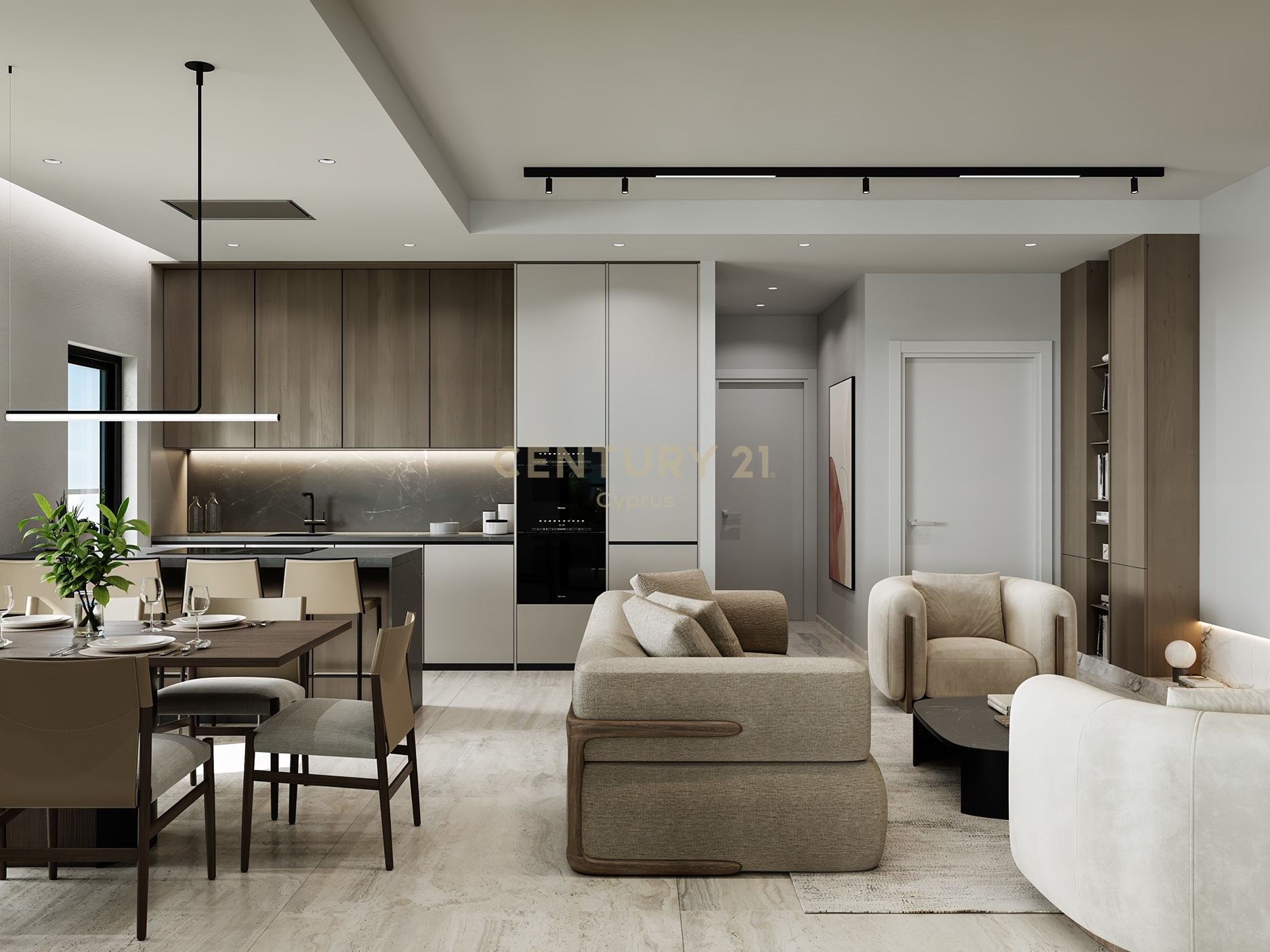 3 chambres Penthouse à Agios Athanasios, Limassol, Chypre No. 56076