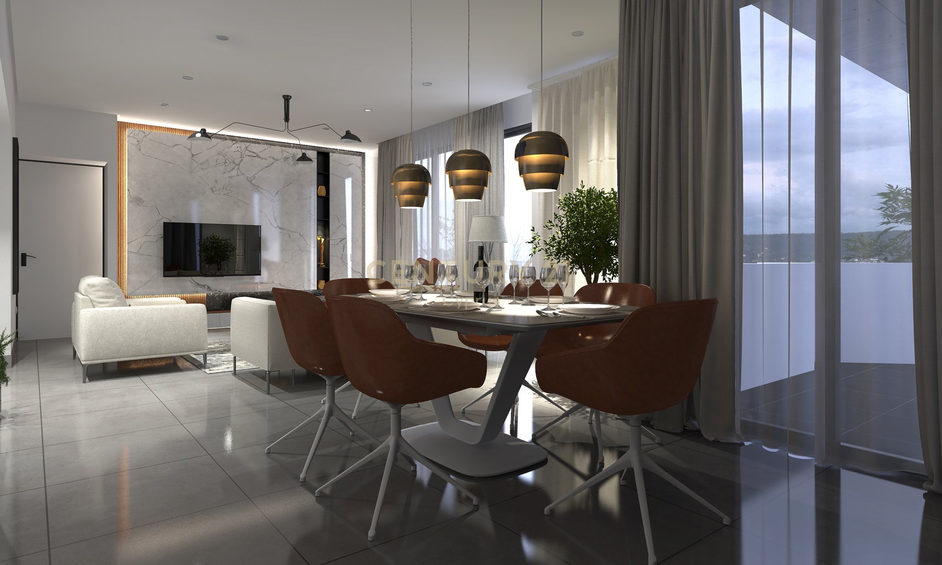 3 bedrooms Apartment in Anavargos, Paphos, Cyprus No. 58248