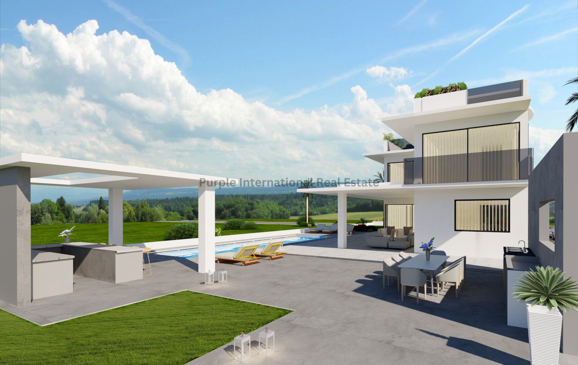 4 chambres Villa à Aradippou, Larnaka, Chypre No. 52612
