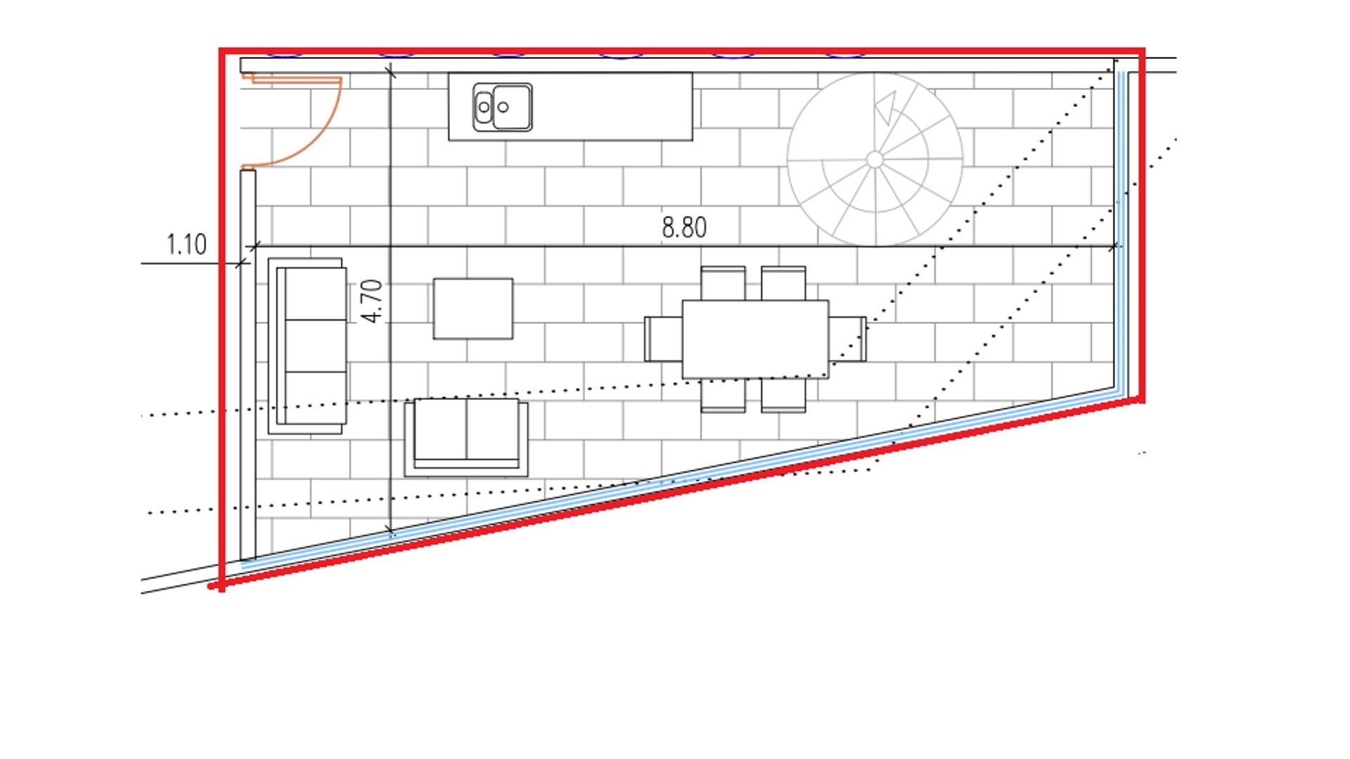 2 bedrooms Penthouse in Larnaca, Larnaka, Cyprus No. 26765