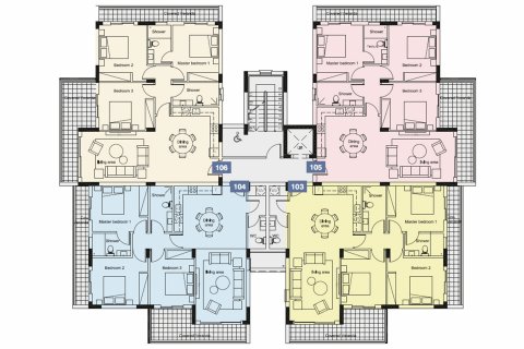 Appartement plan d'étage, 3 chambres dans Onero Residences No. 4477