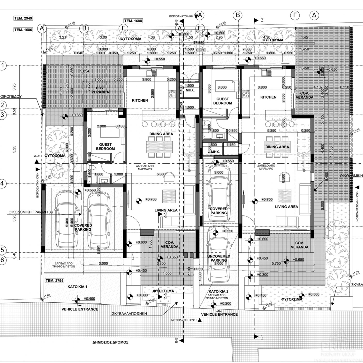 4 chambres Villa à Ekali, Limassol, Chypre No. 30116