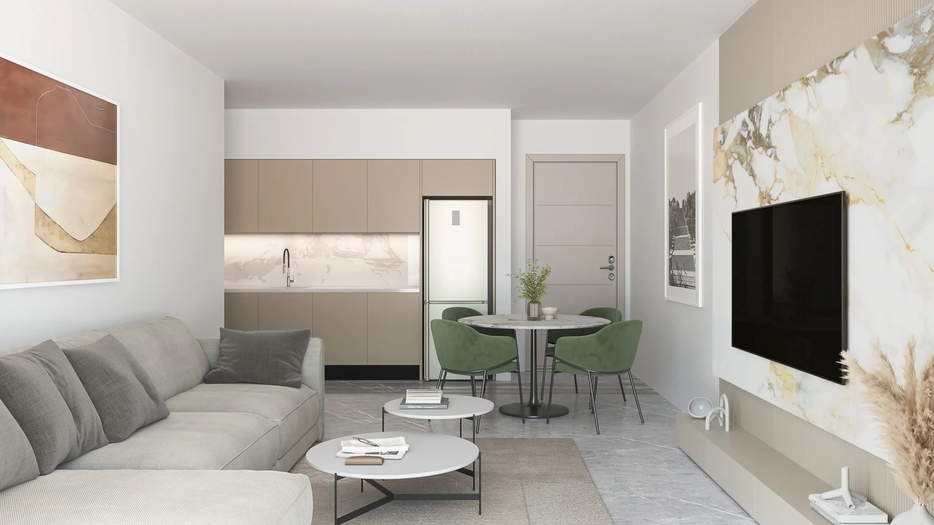 1 chambre Appartement à Ypsonas, Limassol, Chypre No. 30101