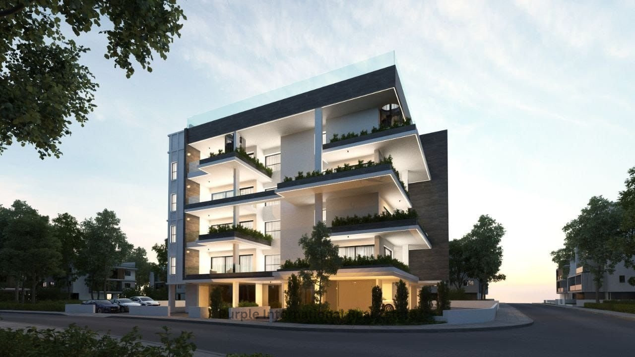Квартира с 2 спальнями в Ларнака, Кипр № 36797