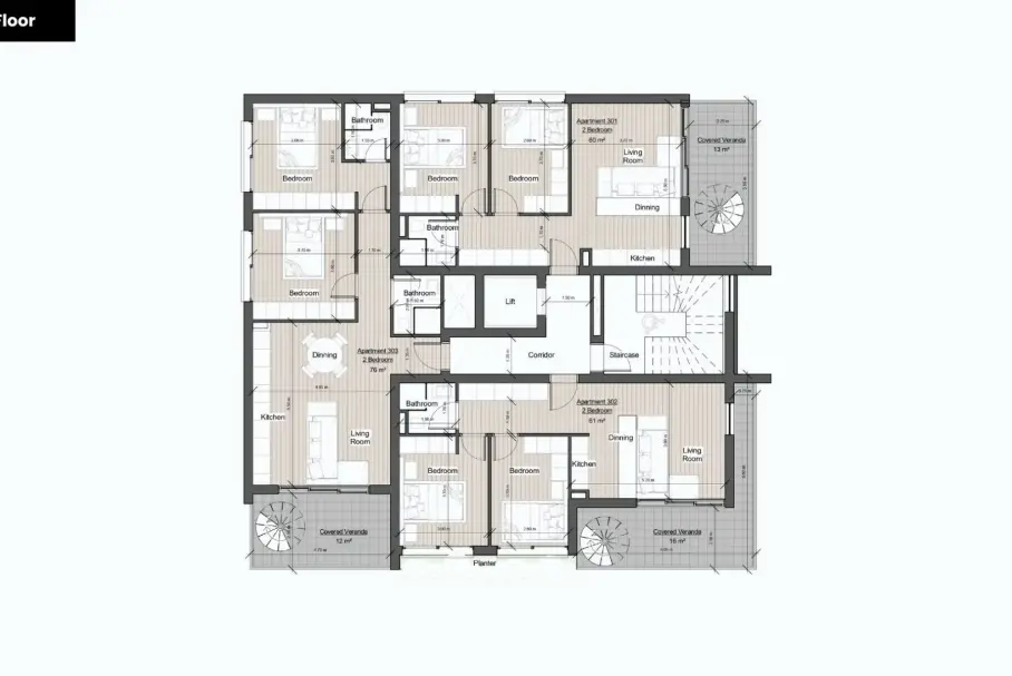 2 bedrooms Apartment in Limassol, Cyprus No. 35349