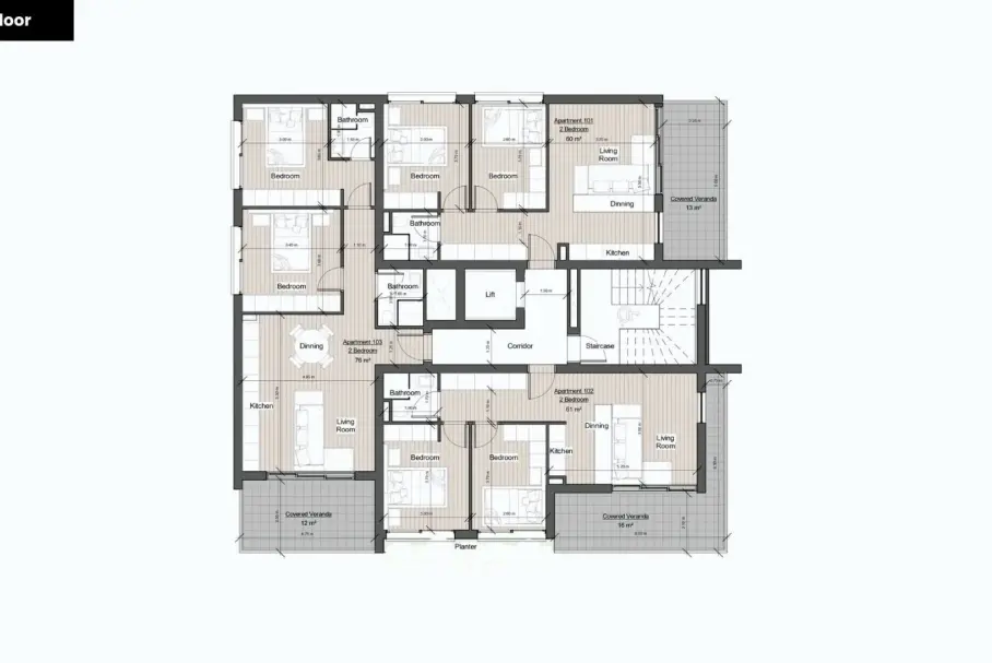 2 bedrooms Apartment in Limassol, Cyprus No. 35349