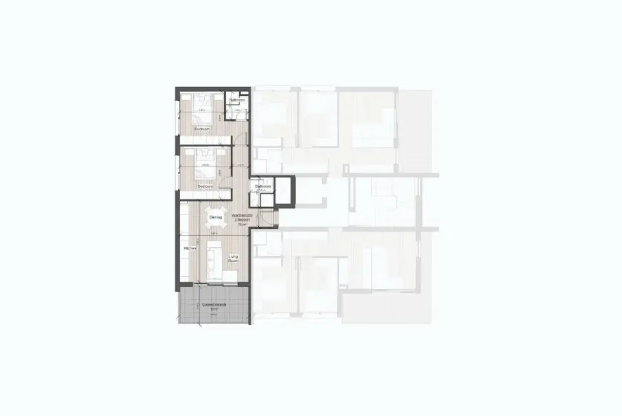 2 bedrooms Apartment in Limassol, Cyprus No. 35349