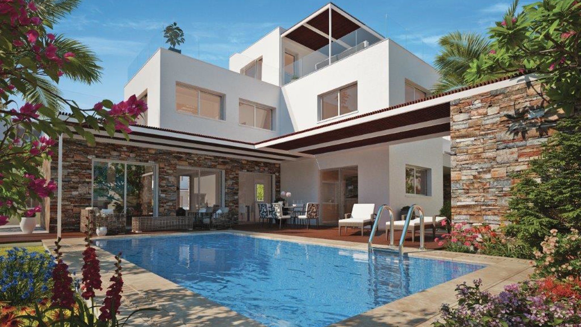 3 chambres Villa à Geroskípou, Paphos, Chypre No. 26979