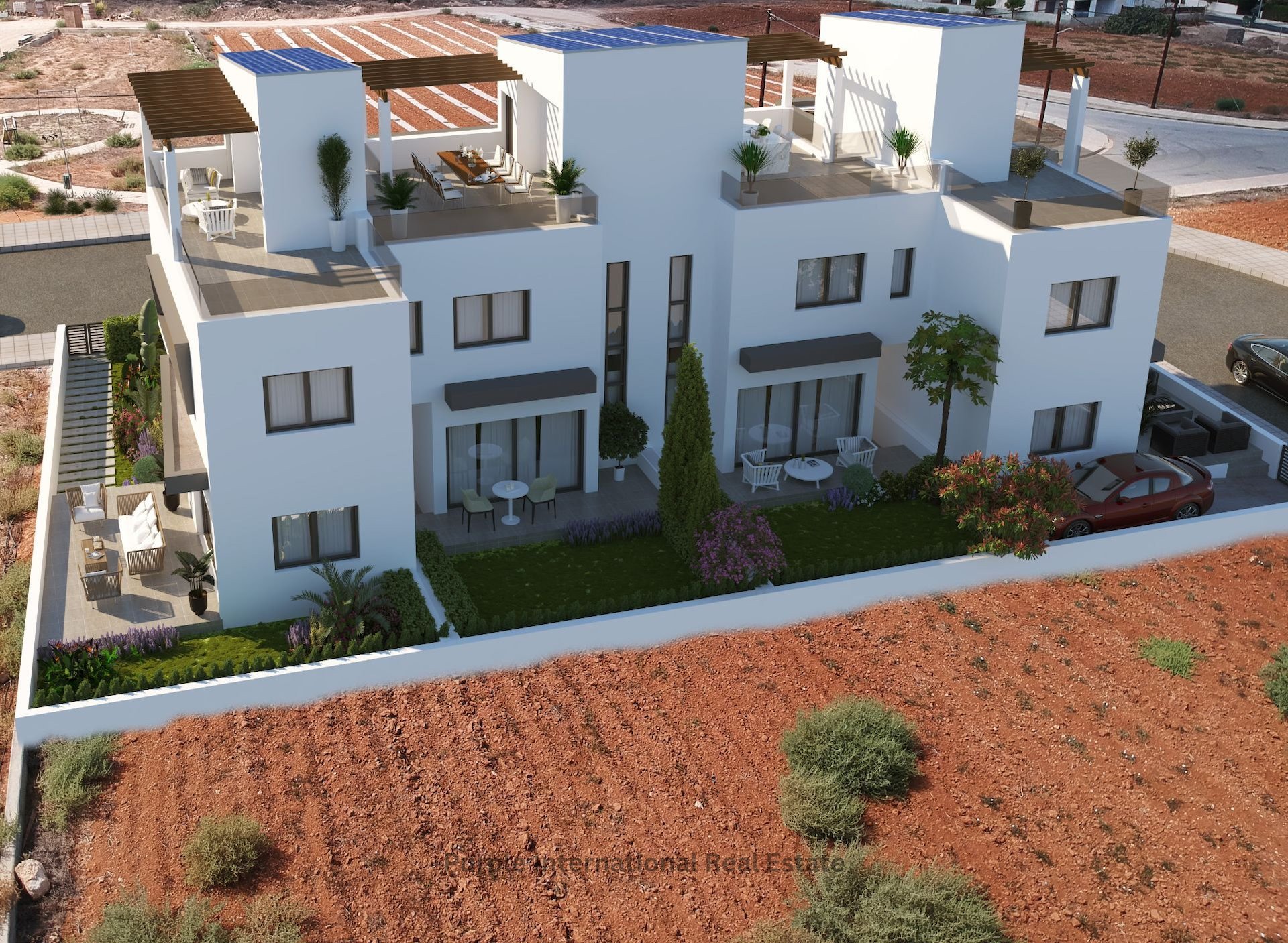 2 chambres Maison de Ville à Paralimni, Ammochostos, Chypre No. 37038