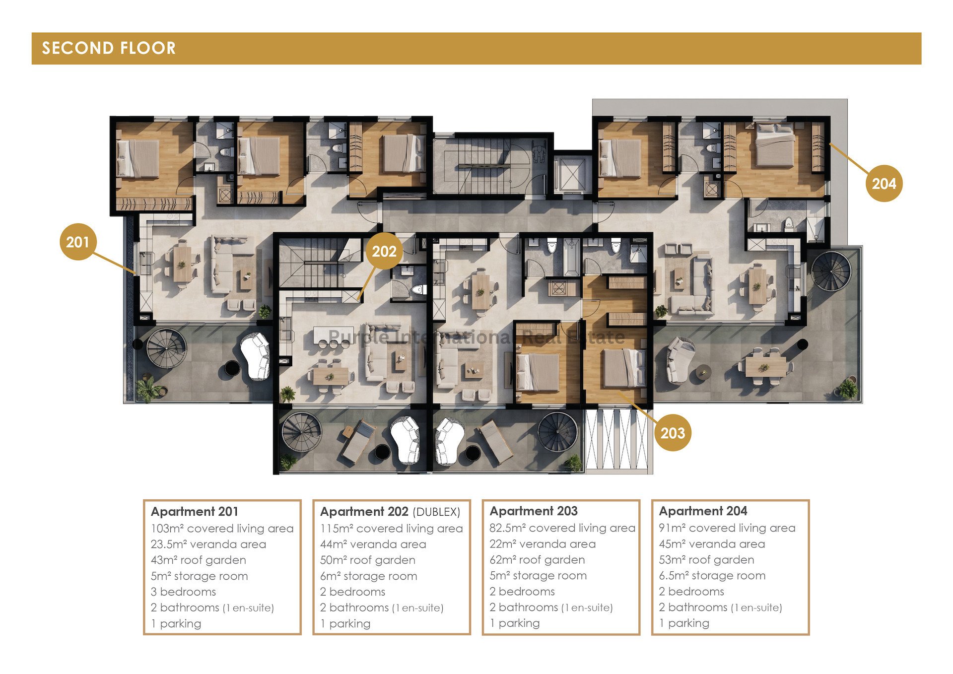 2 bedrooms Apartment in Oroklini, Larnaka, Cyprus No. 57260