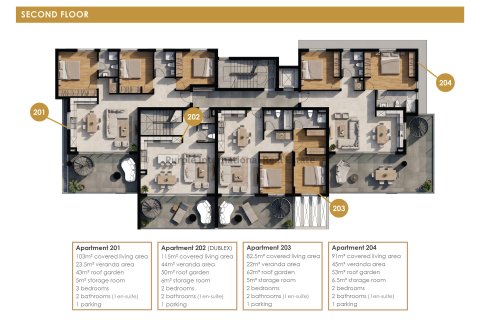 2 bedrooms Apartment in Oroklini, Larnaka,  No. 57260 6