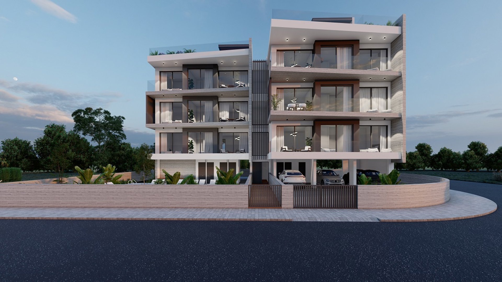 2 bedrooms Penthouse in Paphos, Cyprus No. 29109