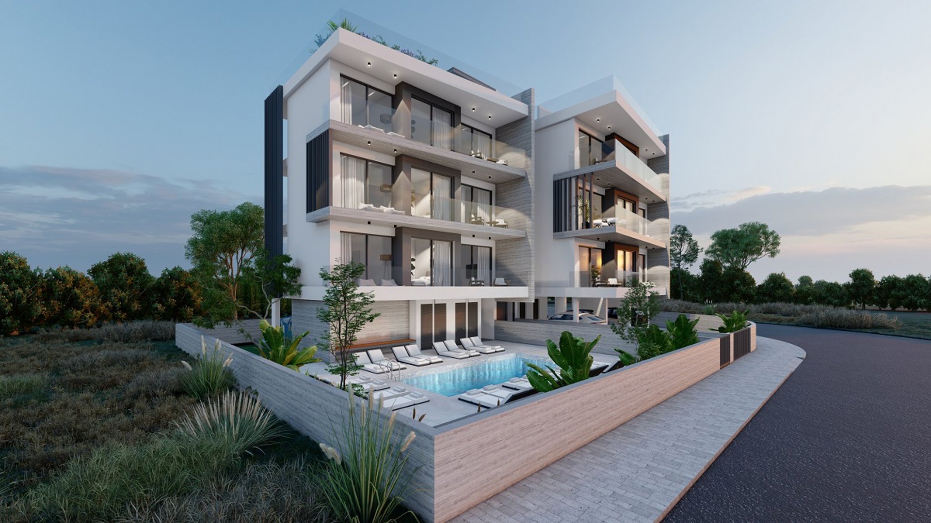 2 bedrooms Penthouse in Paphos, Cyprus No. 29108