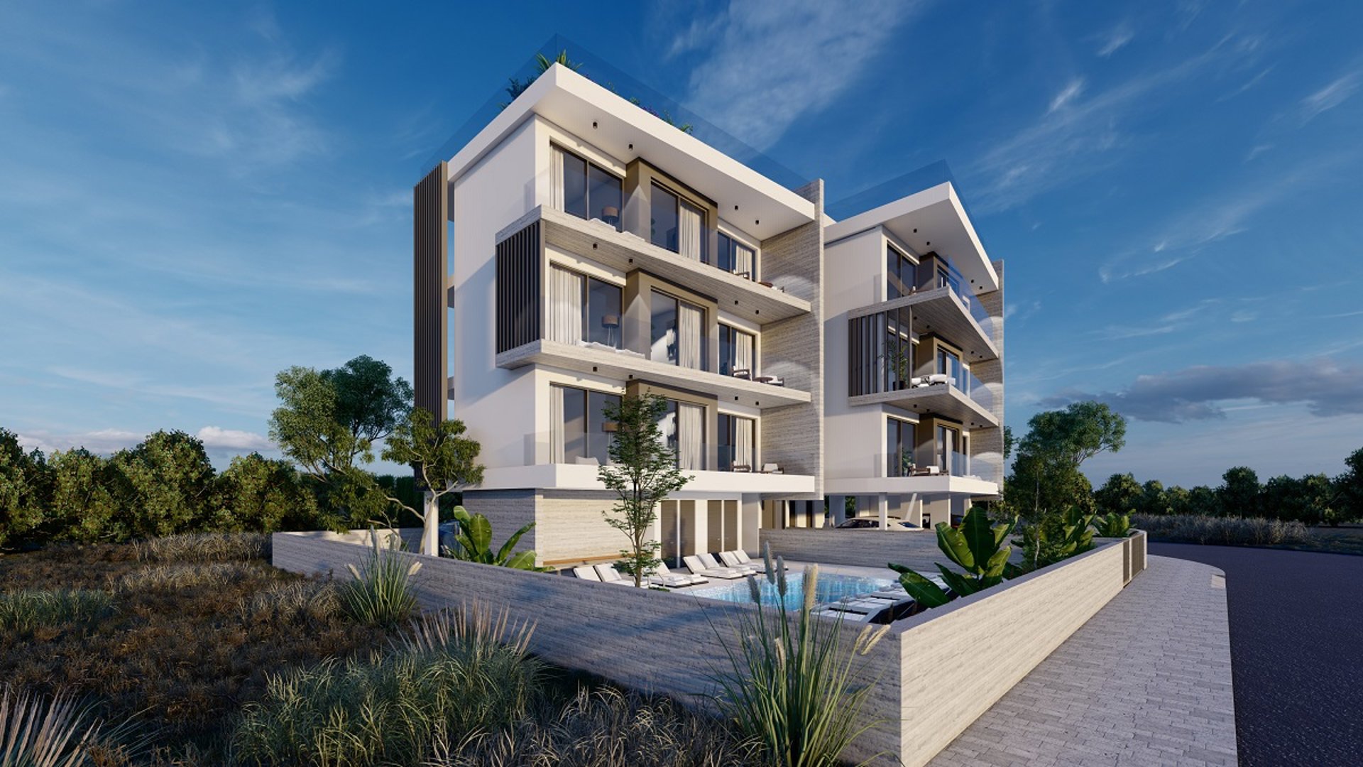 2 bedrooms Penthouse in Paphos, Cyprus No. 29108