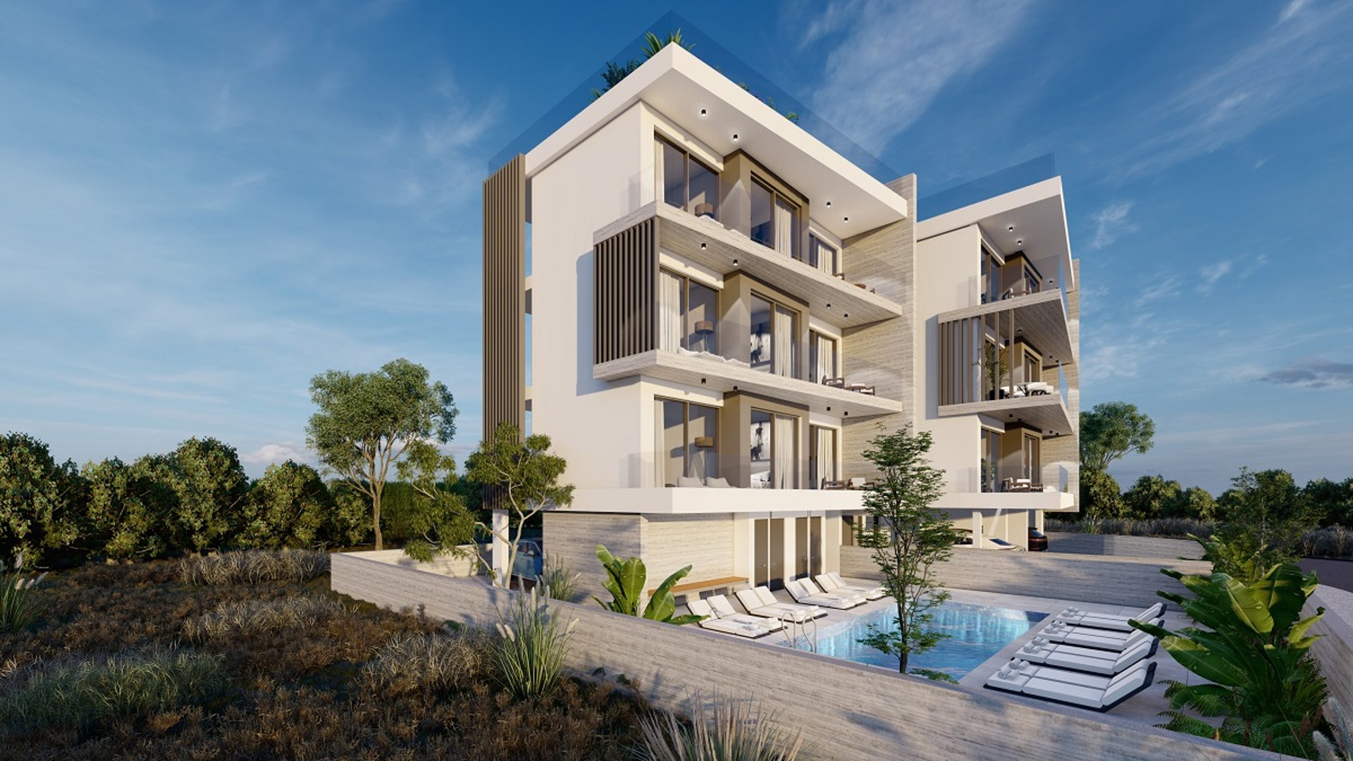 2 bedrooms Penthouse in Paphos, Cyprus No. 29108
