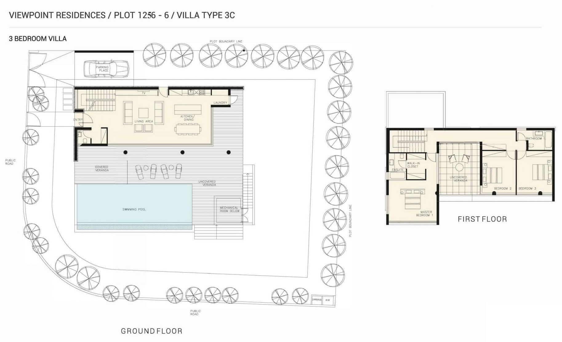 3 bedrooms Villa in Viewpoint Hills Pegeia, Paphos, Cyprus No. 9209