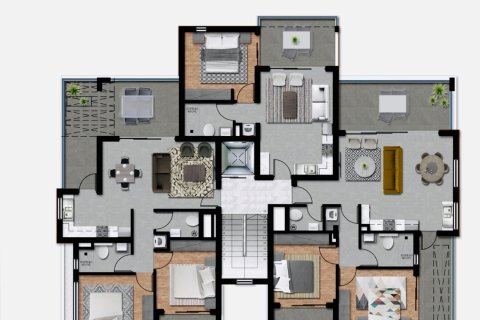 3 chambres Appartement à Potamos tis Germasogeias, Germasogeia, Limassol, Chypre No. 28539