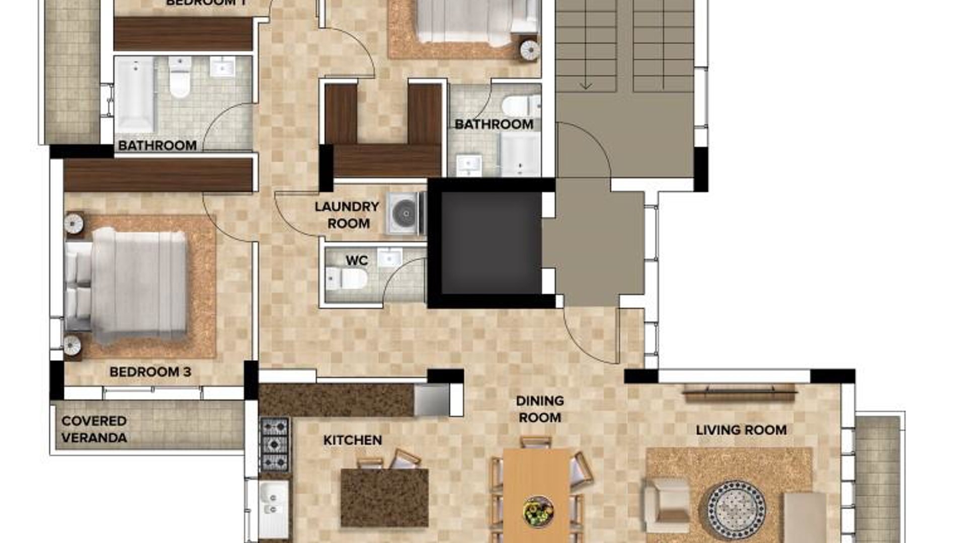 3 chambres Appartement à Agios Athanasios, Limassol, Chypre No. 26210