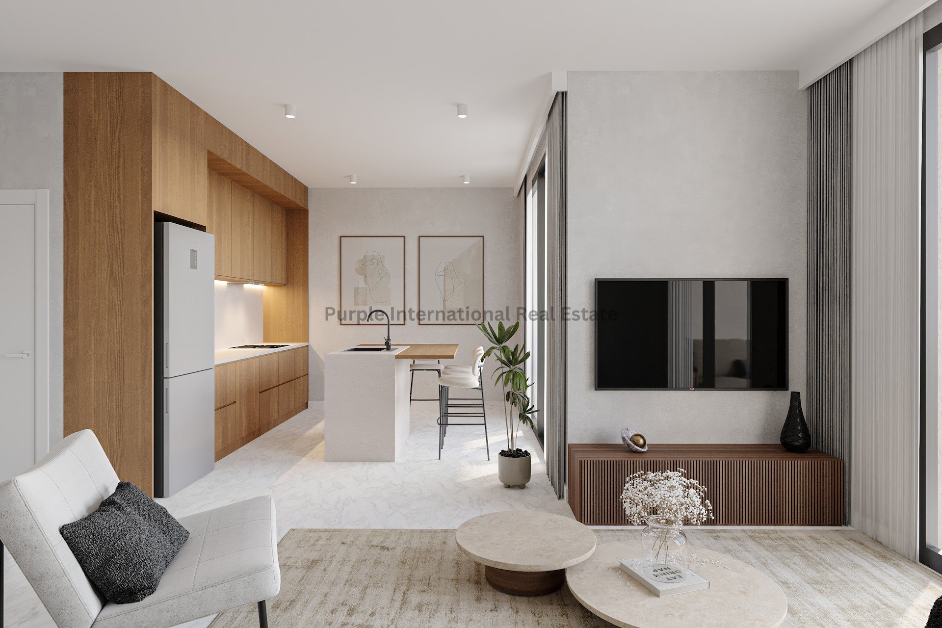 2 dormitorios Apartamento en Kissonerga, Paphos, Chipre No. 54820