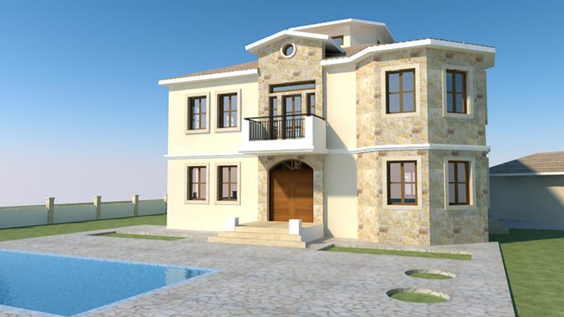 5 chambres Villa à Frenaros, Ammochostos, Chypre No. 28241