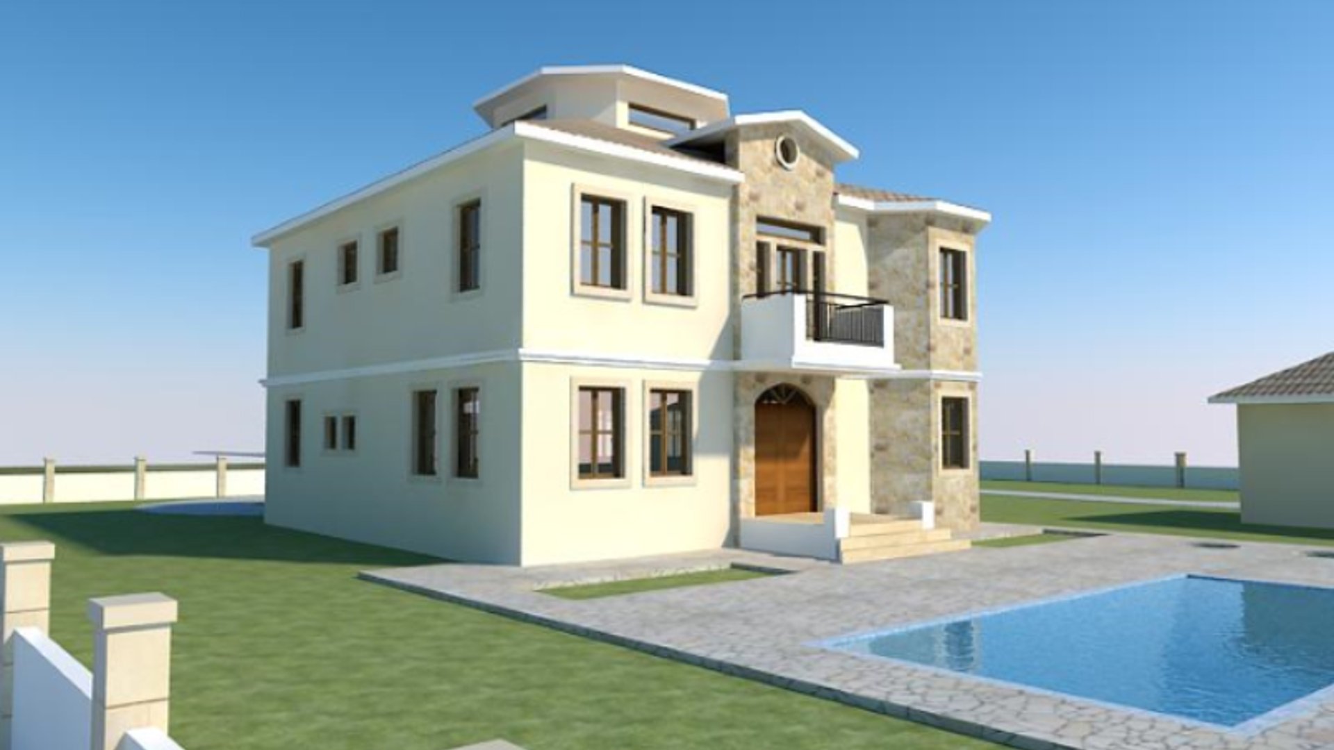 5 chambres Villa à Frenaros, Ammochostos, Chypre No. 28241
