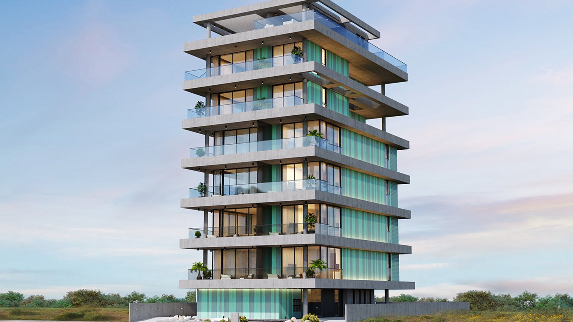 2 bedrooms Apartment in Larnaca, Larnaka, Cyprus No. 26690
