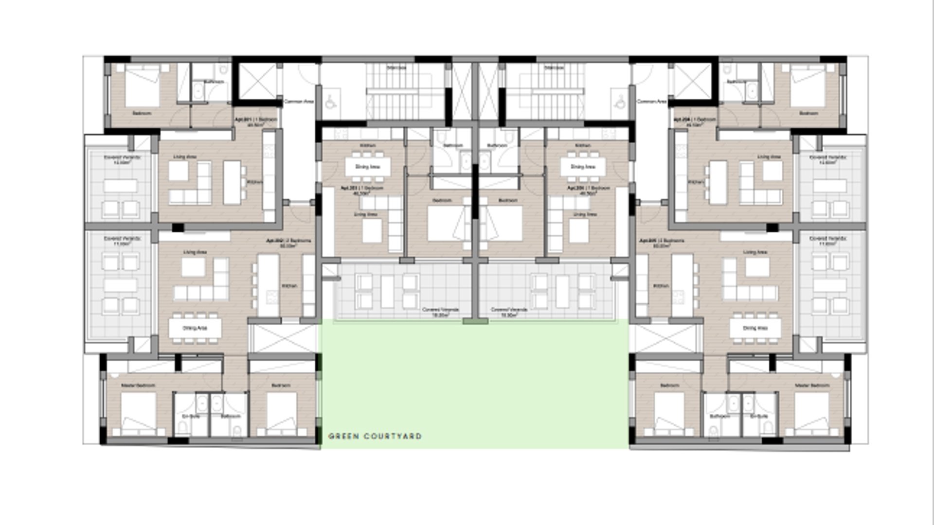 1 chambre Appartement à Limassol, Chypre No. 26693