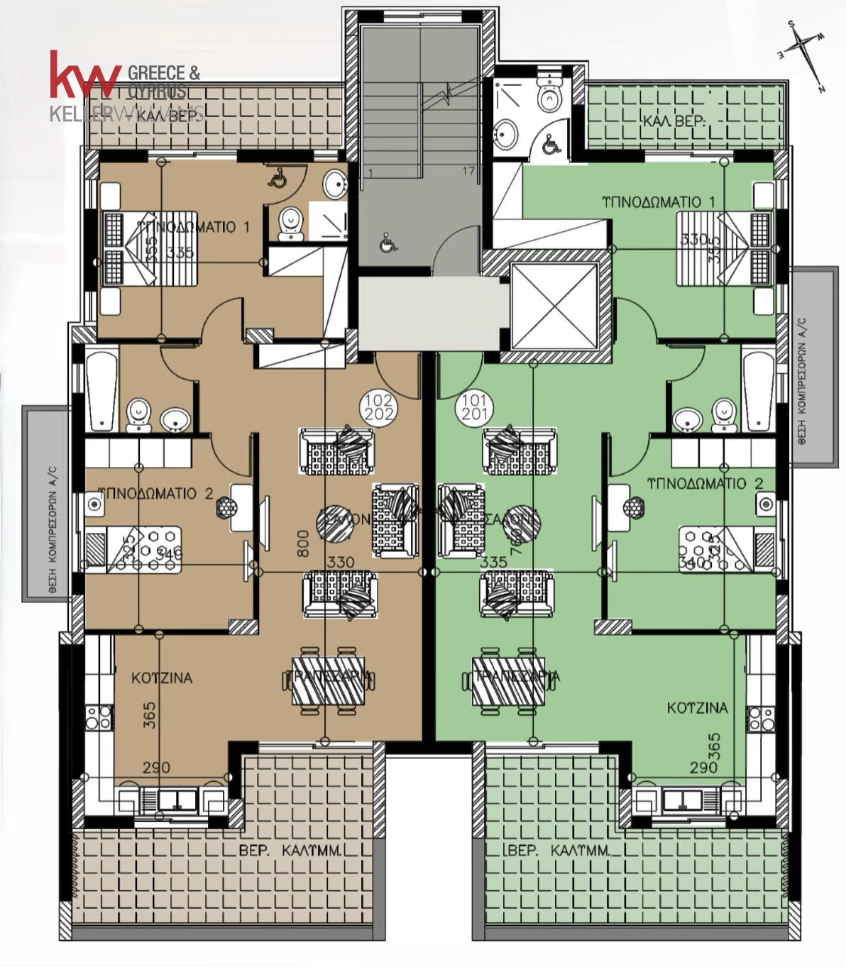 2 chambres Appartement à Lakatamia, Nicosia, Chypre No. 40540