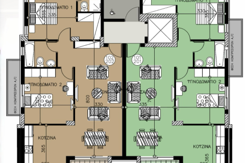 2 bedrooms Apartment in Lakatamia, Nicosia,  No. 40540 2