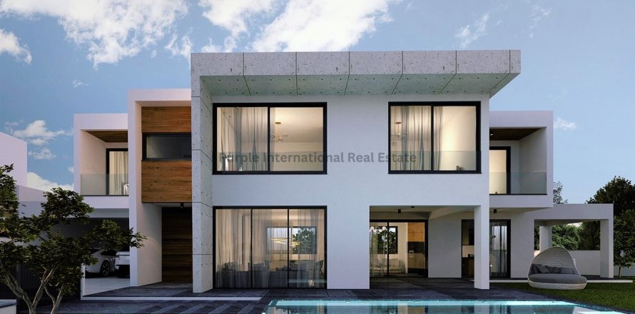 Вилла с 3 спальнями в Гермасойя, Лимасол,  № 35164