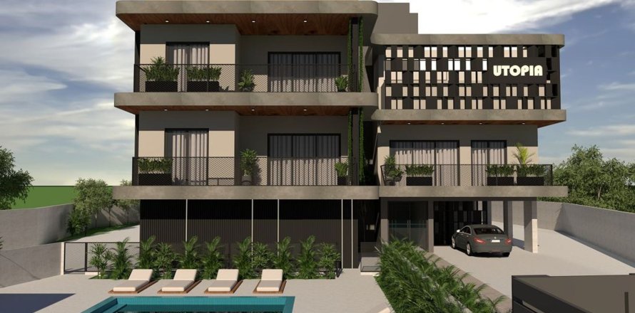 Квартира с 1 спальней в Агиос Афанасиос, Лимасол,  № 43279