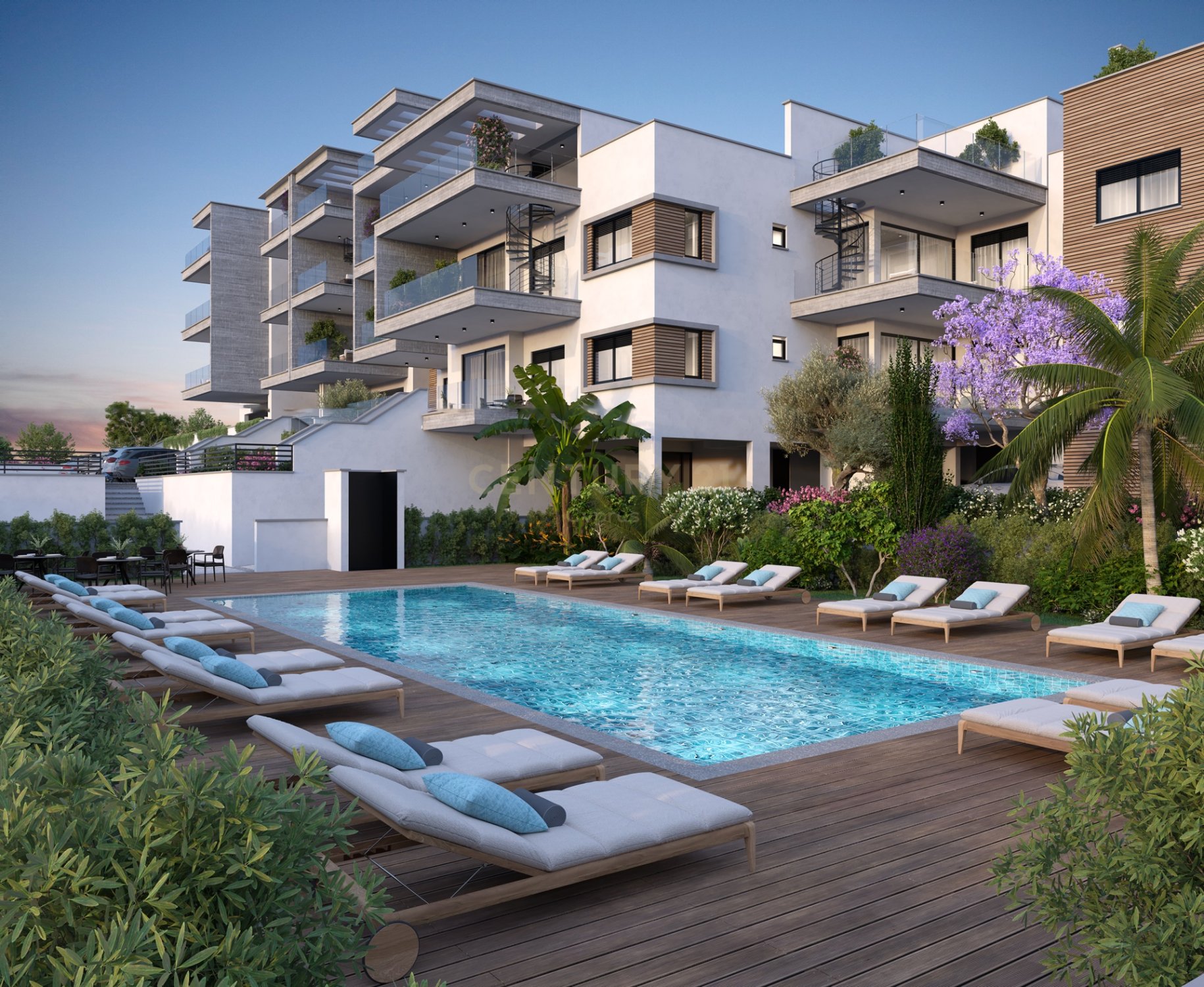 2 bedrooms Apartment in Germasogeia, Limassol, Cyprus No. 55576
