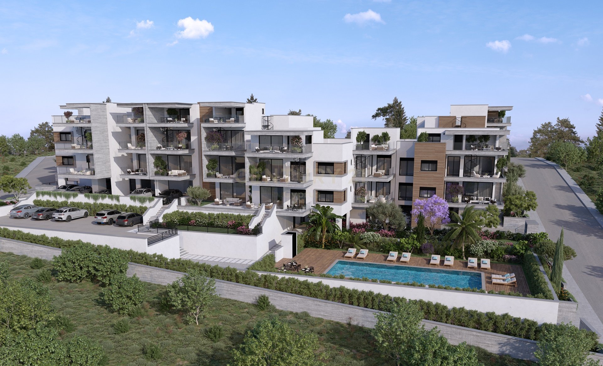 2 bedrooms Apartment in Germasogeia, Limassol, Cyprus No. 55576