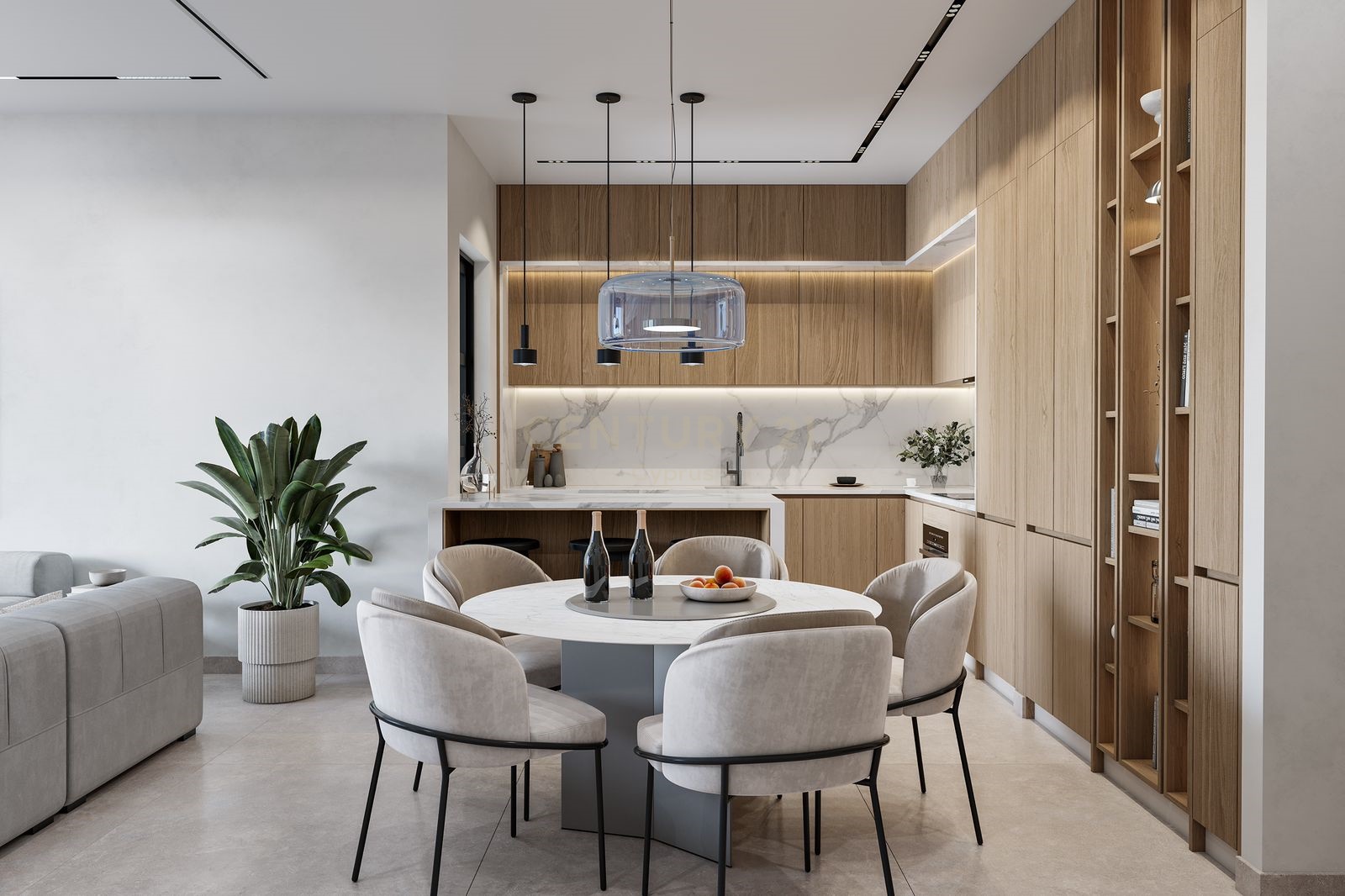 3 chambres Appartement à Germasogeia, Limassol, Chypre No. 55575