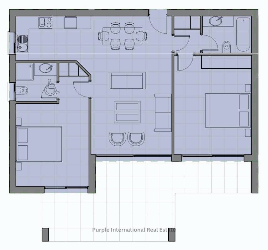 2 bedrooms Apartment in Chloraka, Paphos, Cyprus No. 36222