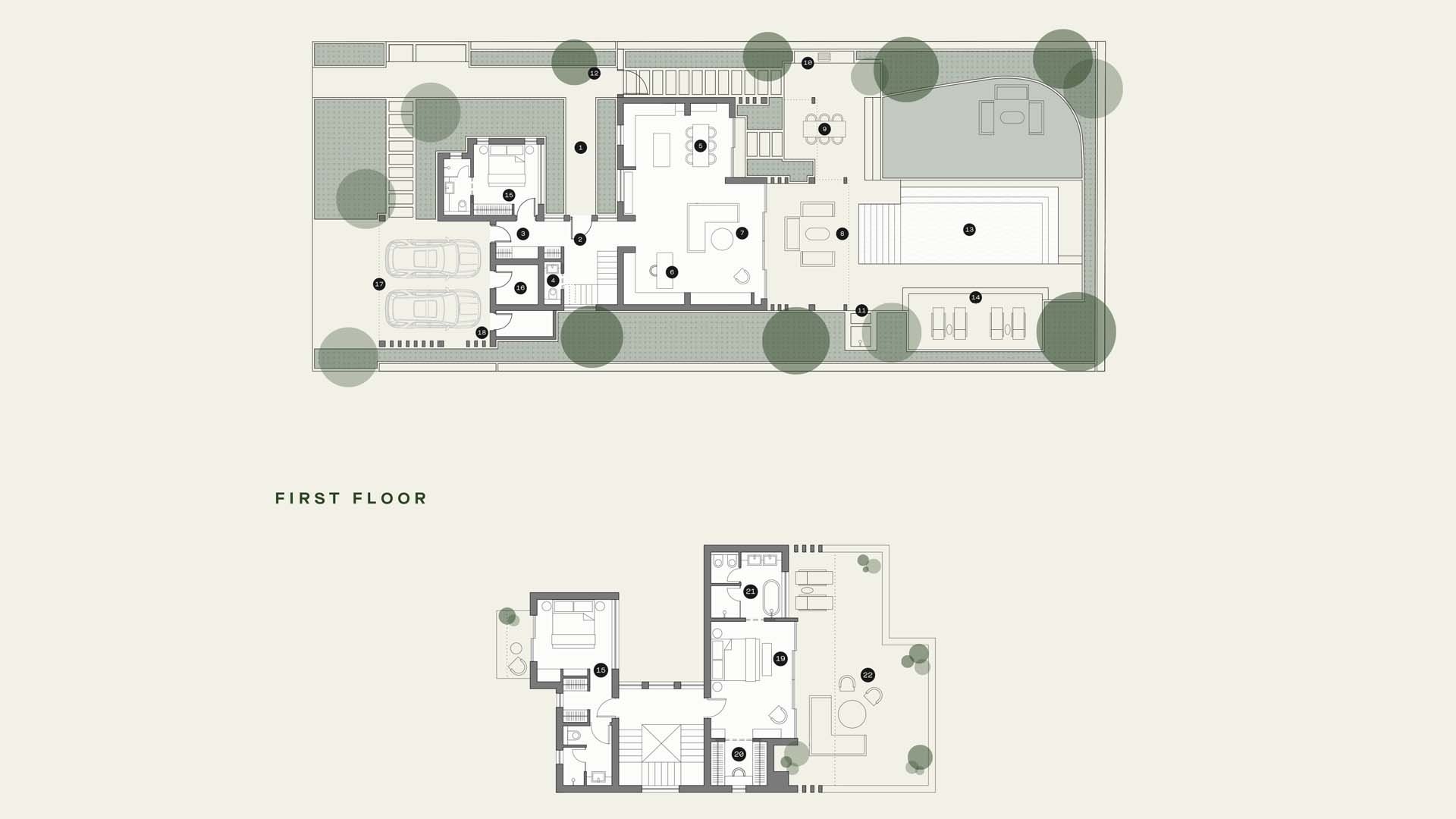 Вилла с 3 спальнями в LIMASSOL GREENS, Лимассол, Лимасол, Кипр № 5292