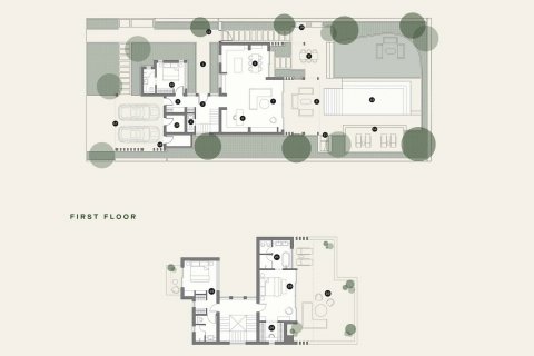 Villa floor plan «Villa», 3 bedrooms in LIMASSOL GREENS