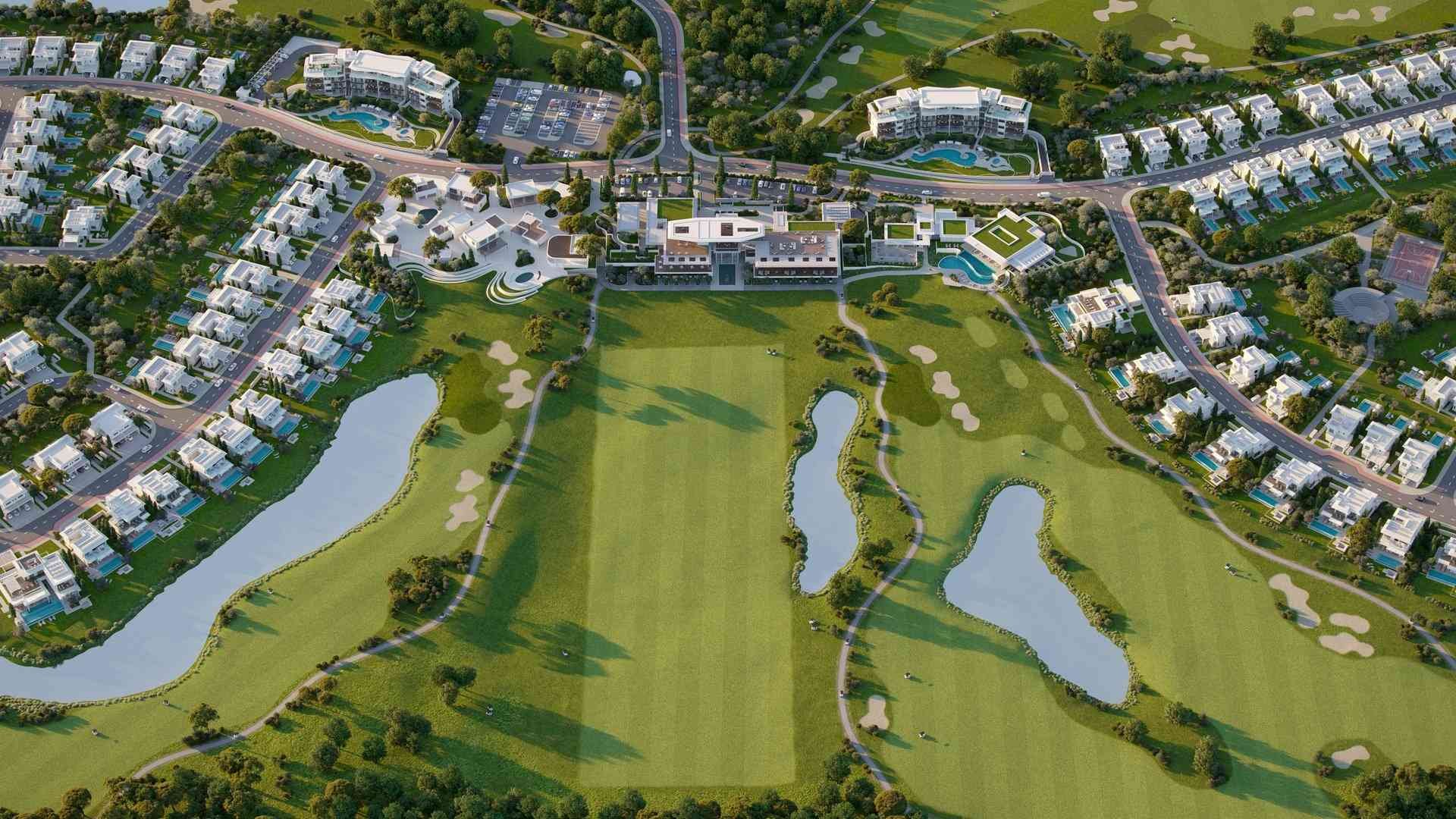 Вилла с 3 спальнями в LIMASSOL GREENS, Лимассол, Лимасол, Кипр № 5292