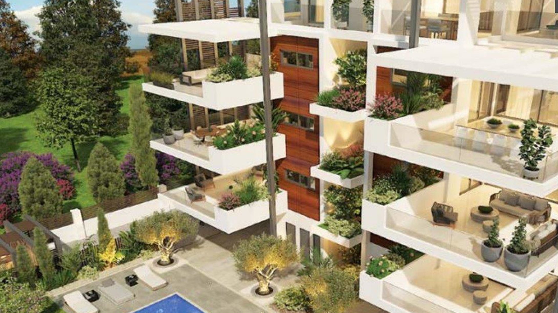2 chambres Appartement à Paphos, Chypre No. 28492
