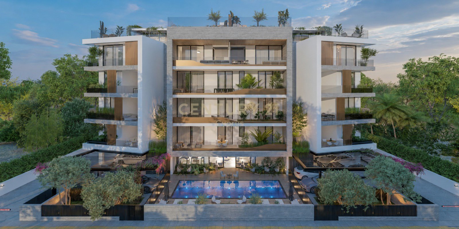3 dormitorios Apartamento en Germasogeia, Limassol, Chipre No. 53543