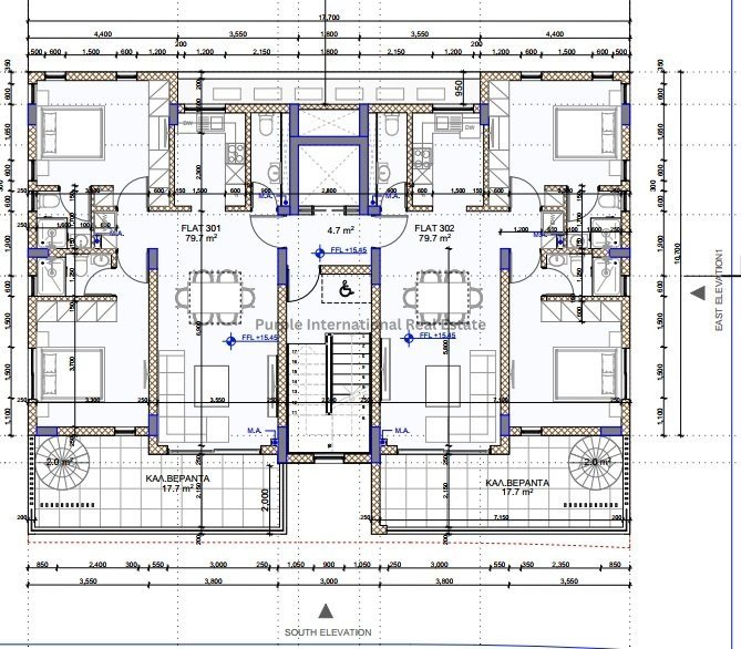2 bedrooms Apartment in Livadia, Larnaka, Cyprus No. 22851